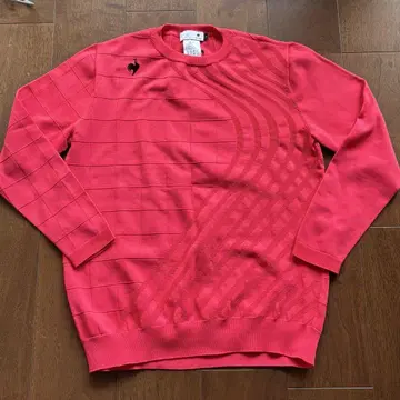 새상품급 르꼬끄 RIJOUME 골프 홀가먼트 긴팔 니트 M