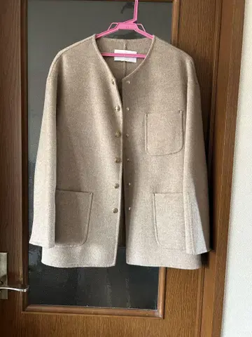 STYLE DELI 노카라 자켓 베이지