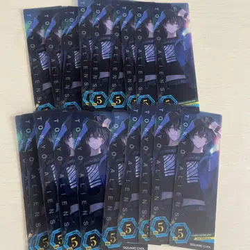 코밋파 2025 도쿄 에이리언즈 클리어 책갈피 21장 세트