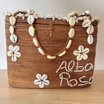 알바 로사 ALBA ROSA 바스켓 백 쉘