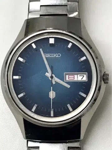 SEIKO 세이코 쿼츠 손목시계 파랑 다이얼 T.1534