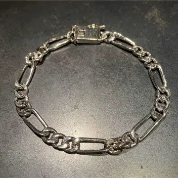 SILVER925 FIGARO CHAIN BRACELET/실버/블레스