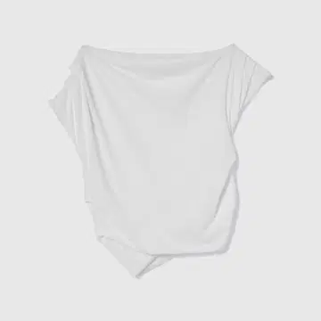 SeaRoom Lynn Stretch 라이트 코튼 Asymmetry 상의