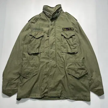 60s M65 필드 자켓 세컨드 M/R 알루미늄 지퍼 7134