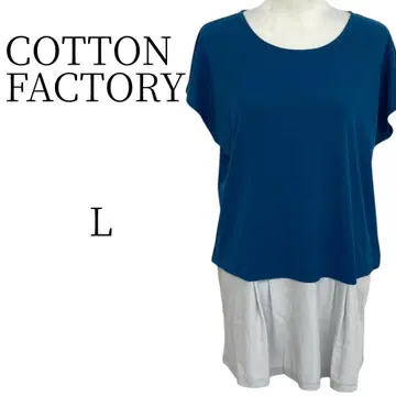 새상품급 COTTON FACTORY 네이비 무릎 기장 튜닉 L