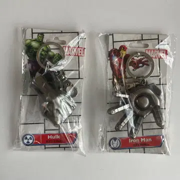 주말 한정판 가격 인하 MARVEL 아이언맨 헐크 메탈 키링