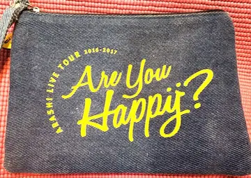 아라시 라이브 굿즈 파우치 2016 Are you Happy?