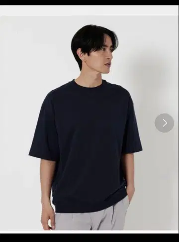 카네마사 메리야스 t셔츠 네이비 L 사이즈