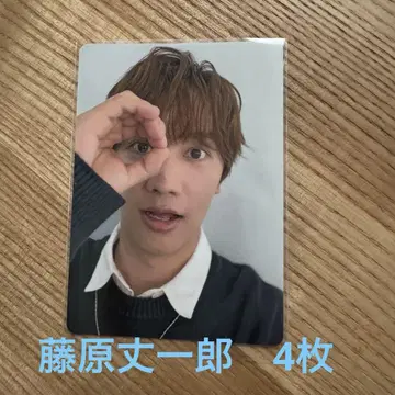 나니와단시 후지와라 죠이치로 트레이딩 카드 4장 세트