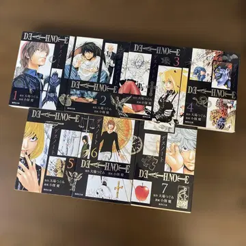 DEATH NOTE / 데스노트 1~7 전권 세트 문고