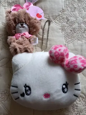 초레어! 헬로키티 페이스 백참 & 타이니 참 마스코트