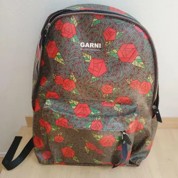 GARNI 장미 무늬 럭색