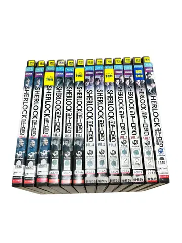 SHERLOCK DVD 세트 (시즌 1-4) + 혐오스러운 신부