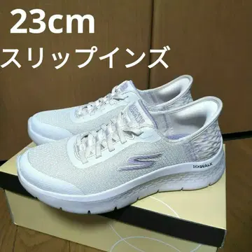 스케쳐스 GOWALK 플렉스 스니커즈 슬립인즈 화이트