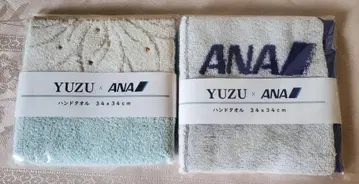[새상품] 하뉴 유즈루 ANA 오리지널 YUZU 핸드 타월 2장 세트