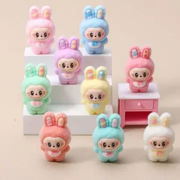 L ABUBU 러브브 미니 피규어 마스코트 4.5cm 9종 세트