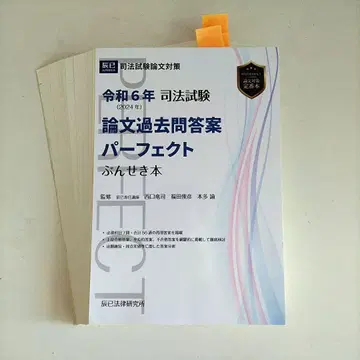 [재단필] 레이와 6년 사법시험 논문 기출문제 답안 퍼펙트 분석 도서