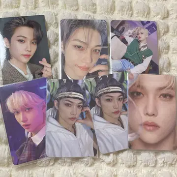 StrayKids 필릭스 트레이딩 카드 모음