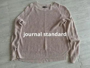 journal standard 린넨 100% 로우게이지 니트