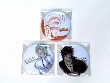 BLEACH 원화전 쿠로사키 이치고 네리엘 브라운 사도 야스토라 캔뱃지