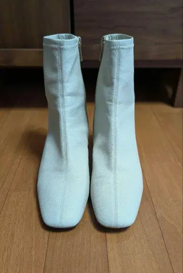 [루탈론] 숏부츠 화이트 L 사이즈
