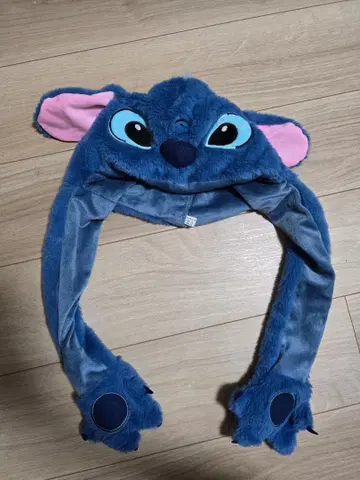 스티치 플리스 모자 귀달이