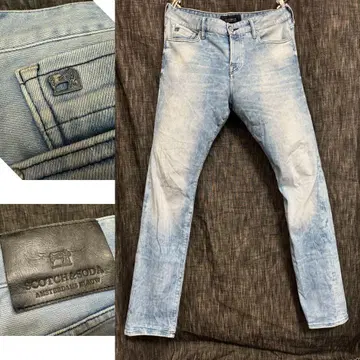 SCOTCH & SODA AMSTERDAMS BLAUW 스트레치 데님