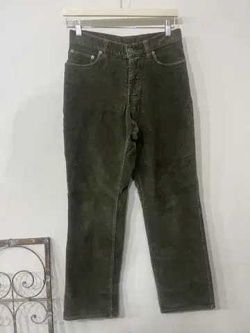 파타고니아 코듀로이 팬츠 카키 오가닉 코튼