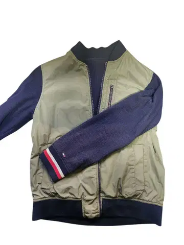 TOMMY HILFIGER 점퍼 블루종 M 리버서블