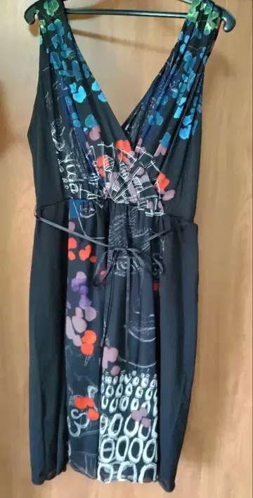 Desigual 슬리브리스 미니 원피스 L