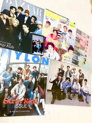 부록 포함! stray kids 잡지 3권 + photo book 1권