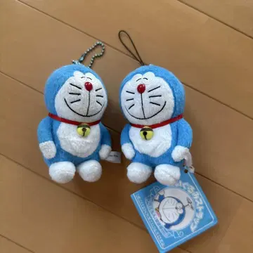 도라에몽 봉제 인형 스트랩 첫 등장 버전 세트 판매