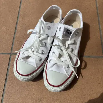 CONVERSE ALL STAR 화이트 스니커즈