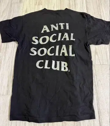 ANTI SOCIAL SOCIAL CLUB 티셔츠 블랙 사이즈 M