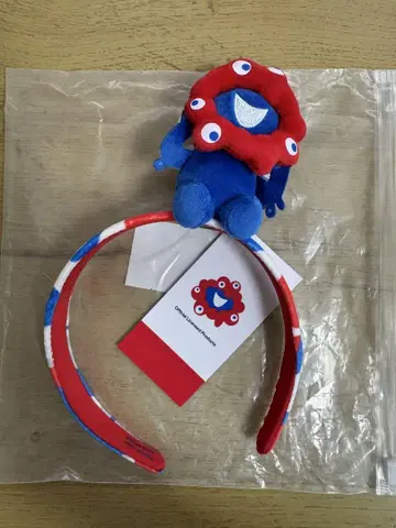 [ 새상품급 ] 미야쿠미야쿠 머리띠 파랑 빨간색