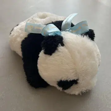 우에노 동물원 봉제 인형 팬더 샹샹 누워있는