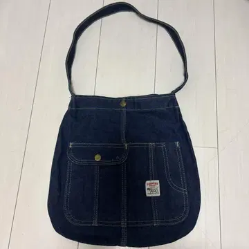 POINTER BRAND 다크 데님 숄더백