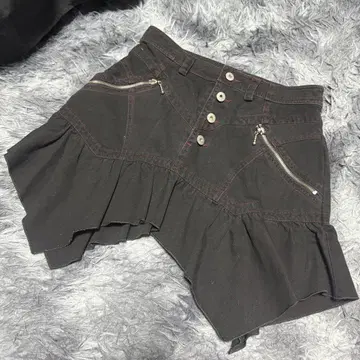 ALGONQUINS 데님 언밸런스 스커트