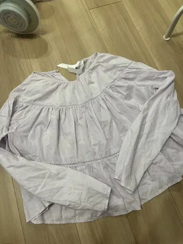 마레트 블라우스 라벤더