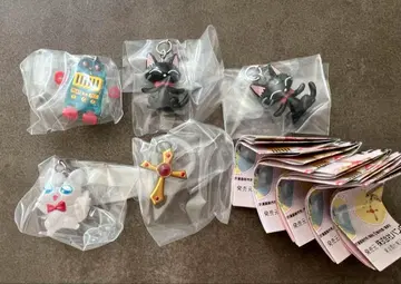 리본 메지루시 액세서리 가챠 5종 세트