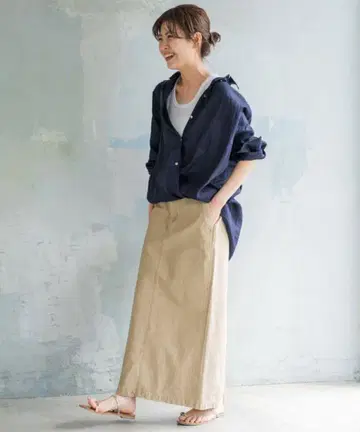 Spick & span 가먼트 다이 타이트 스커트 36 사이즈