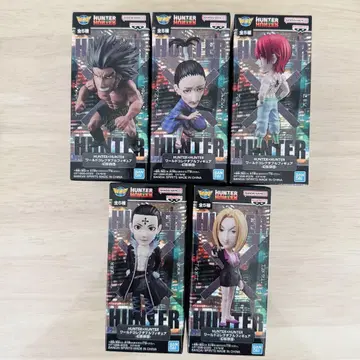 HUNTER x HUNTER 월드 컬렉터블 피규어 환영여단 5체 세트