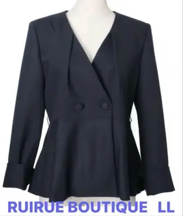 RUIRUE BOUTIQUE 턱&페플럼 자켓 택 포함 새상품
