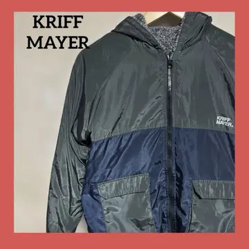 KRIFF MAYER 리버서블 보아 플리스 자켓 후드 부착