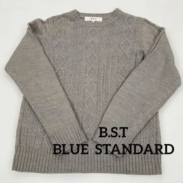 [ B.S.T ] BLUE STANDARD 니트 스웨터 M #2369