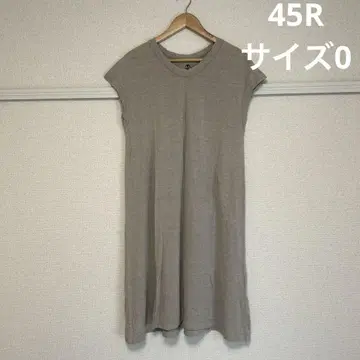 45R 사이즈 0 린넨 100% 원피스