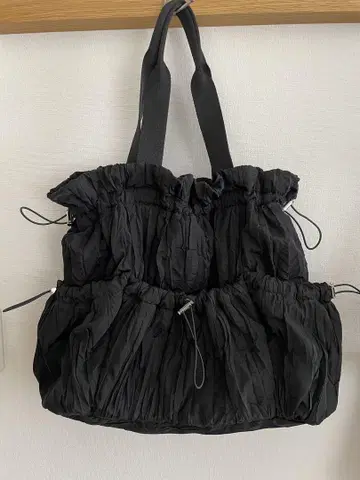 ZARA 개더 숄더백