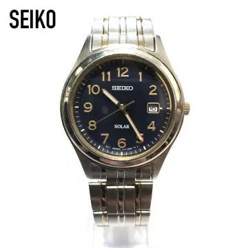 SEIKO 세이코 솔라 파랑 다이얼 손목시계
