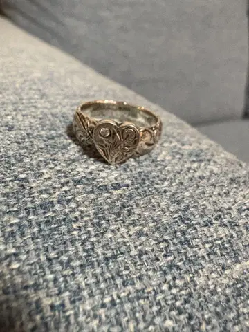 하와이안 주얼리 하트 모티브 반지