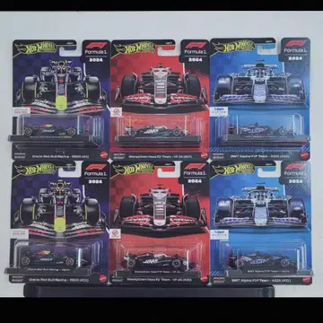 핫휠 F1 Fomula1 2024 6대 세트